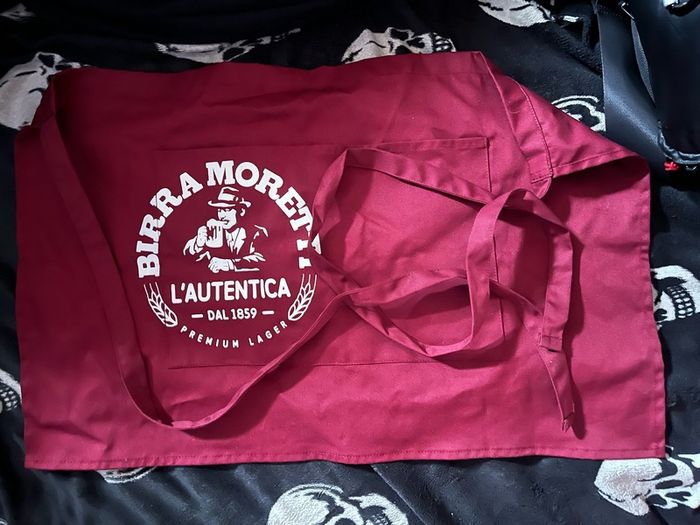 Birra Moretti half apron