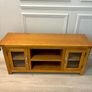 Solid Oak TV unit/Media stand Image 2