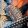 Diesel Hudson Mens Jeans W36 L32 Blue Faded Denim Straight Fit 100% Cotton Image 8