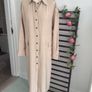 Beige utility style dress wanted brand size 12 Image 5