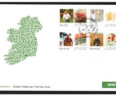 2015 Ireland The Food Island Commemorative Stamps An Post First Day Cover (FDC)