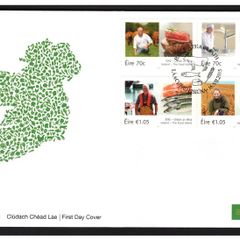 2015 Ireland The Food Island Commemorative Stamps An Post First Day Cover (FDC)