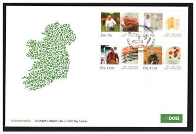 2015 Ireland The Food Island Commemorative Stamps An Post First Day Cover (FDC)