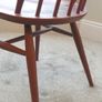 4 vintage wooden kitchen chairs pink Image 7