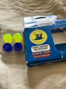silicone swim earplug puttybuddies