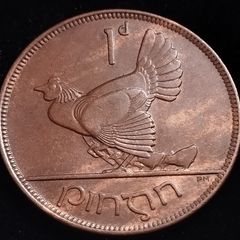 #536 - Ireland - 1928 - One Penny - KM.3