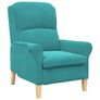 Armchair Turquoise Velvet Image 2