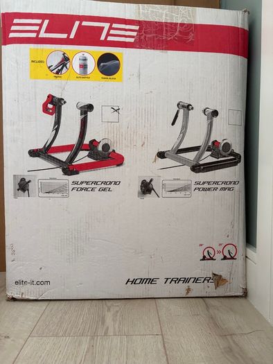 Elite Supercrono Force Gel Bike trainer