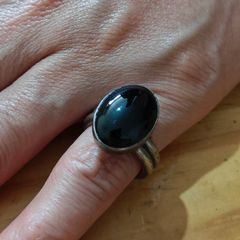 Sterling Silver Ring - Size L - Stamped for Silver (S46)