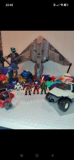 Mega Bloks Halo Bundle UNSC Vehicles Figures Incomplete Sets Warthog Shortsword Spartans Elites