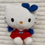 Hello Kitty Cheerleader Plush Soft Sanrio Sega Prize Europe approx. 23 cm. Used Please see photos Image 2