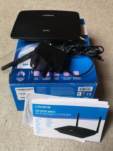 Linksys Ac1200 wireless extender RE6500