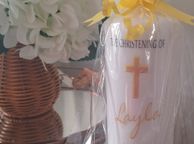 main image for ad christening candle personalised