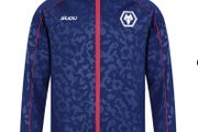2024-2025 Wolves Pre Match Anthem Jacket - Blue