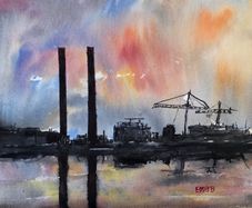 poolbeg watercolour