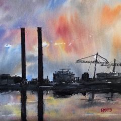 poolbeg watercolour