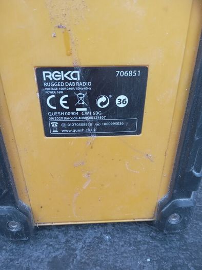 Reka Rugged DAB Radio