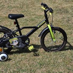 16 Inch Kids Bike Dark Hero 500 4-6 Years Old