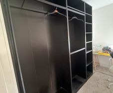3 Ikea Pax wardrobes