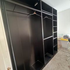3 Ikea Pax wardrobes