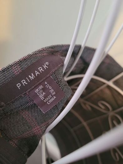 plaid mini skirt size 4