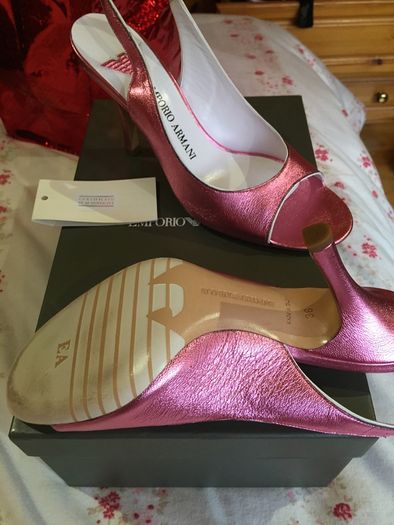 Emporio Armani Pink Shoes