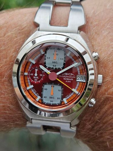 Watch Seiko Aka Chronograph.