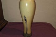 Vintage Caithness glass vase Ebony range