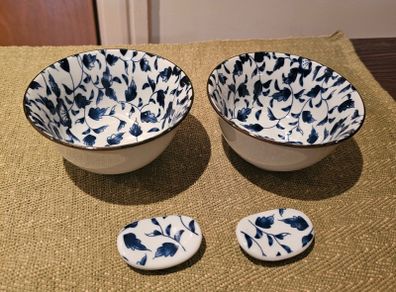 Japanese Style Bowls & Chopstick Rests
