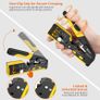 RJ45 Crimp Tool - 3 in 1 Pass Through Ethernet Crimping Tool Kit with 20PCS CAT7 Gold-Plated Copper Shielded Connectors & 20PCS Protection Covers for 8P CAT5 Cat6 CAT7 & 6P RJ11 RJ12 Image 8