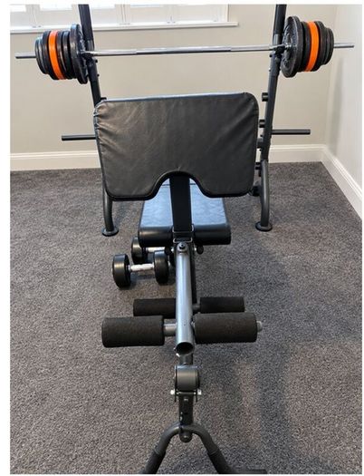 Gym Bench Equipment /Barebell