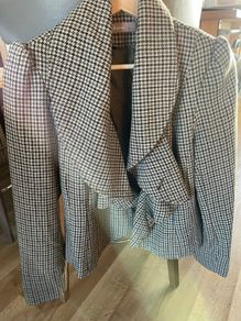 Ladies A-Wear Dogtooth Jacket/Blazer