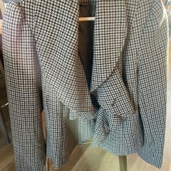 Ladies A-Wear Dogtooth Jacket/Blazer