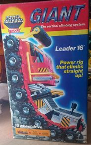 Vintage 80s toy Monster machine Giant 16 Wheels Power Rig