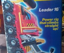 Vintage 80s toy Monster machine Giant 16 Wheels Power Rig