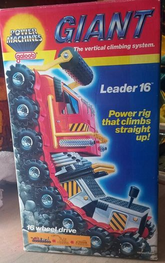 Vintage 80s toy Monster machine Giant 16 Wheels Power Rig
