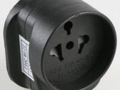 All Continents to UK/Ireland Plug Travel Adaptor Black