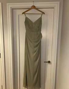Sage Green Bridesmaid Dress UK8