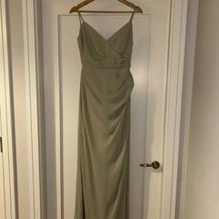 Sage Green Bridesmaid Dress UK8