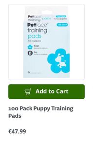 Pet training pads