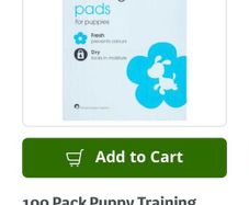 Pet training pads