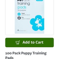 Pet training pads