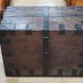 Antique Iron-Bound Oak Trunk / Valuables Chest, c.1780-1820 Image 2