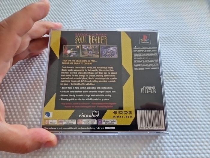 Legacy of Kain Soul Reaver PlayStation1 Ps1 PlayStation2 Ps2 Games Original