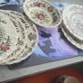 17 Piece Incomplete Vintage Myott Myotts Dynasty Swirl Indian Tree  Teaset Delph HTF Fine Staffordshire Ware Image 2