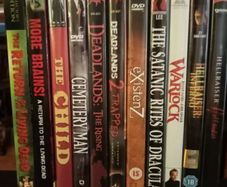 Horror Dvds