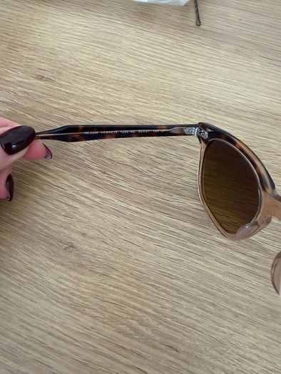 Ray-Ban Hawkeye RB2298 Polarised Sunglasses Havana Brown