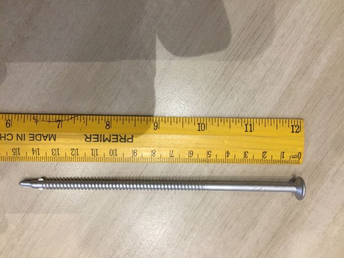 Screws for heavy steel - 150 mm length . 100 pcs.  pack.