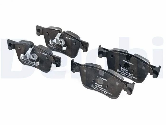 Disc Brake Brake Pad Set Delphi LP2690 Fits Citroen Peugeot C4 Picasso C4 Grand