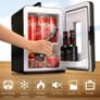 Mini Fridge 15 Liter/21 Cans, Small Drink Fridge Portable for Bedroom or Car (AC/DC), Thermoelectric Refrigerator for Skincare Beauty, Cooler & Warmer with ECO Quiet Mode (FREE POSTAGE) Image 3